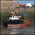 Fishing boat in Maryport harbour