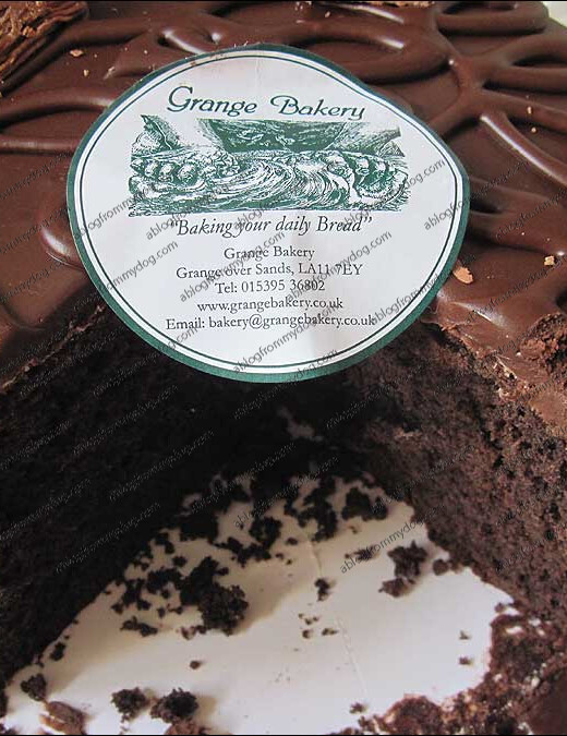 Chocolate Cake from the Grange Bakery