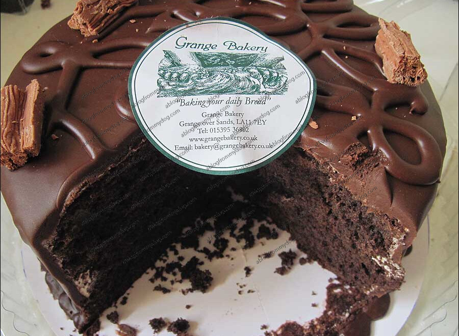 Chocolate Cake from the Grange Bakery