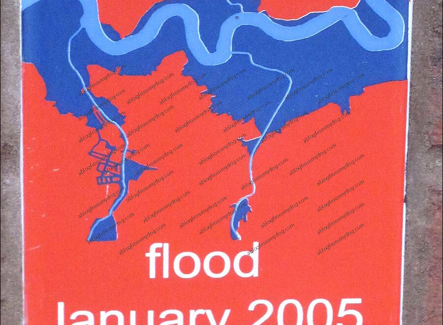 Carlisle Sands Centre flood defence tile