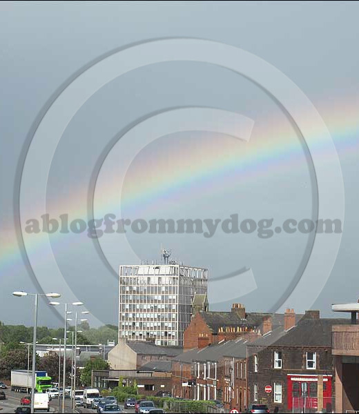 Rainbow curves above the Carlisle skyline