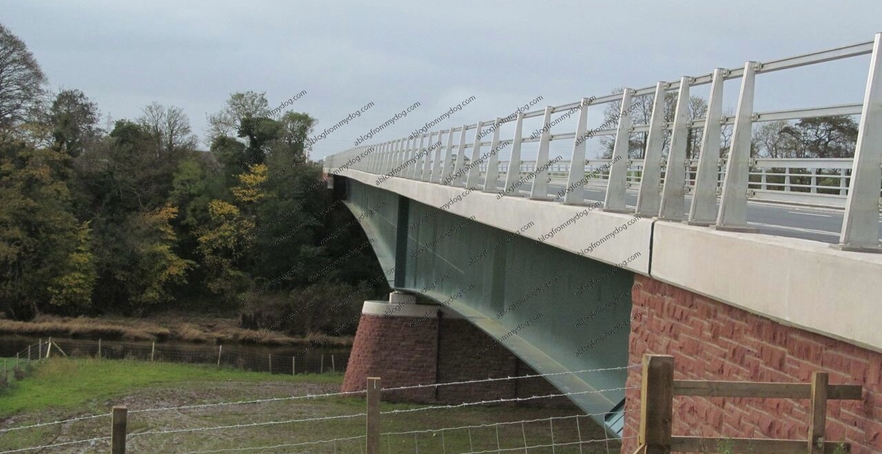The new bridge is a very impressive installation
