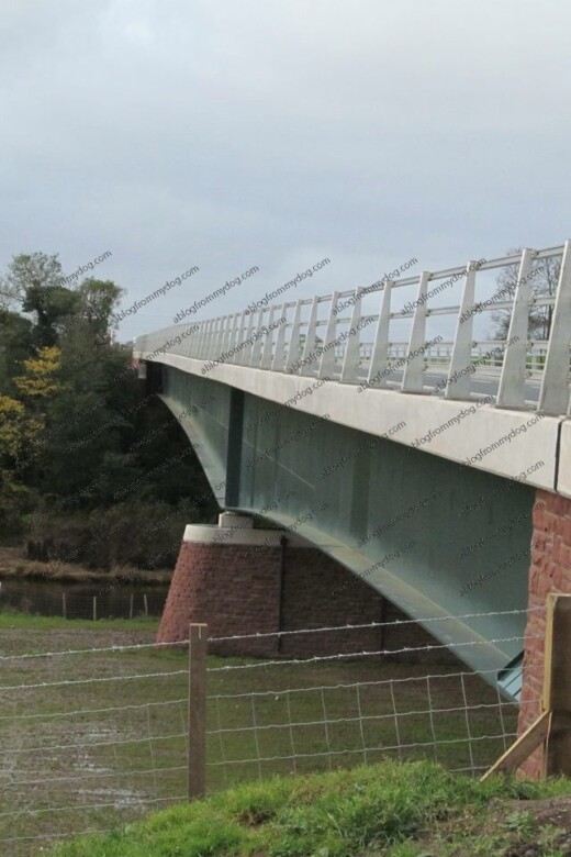 The new bridge is a very impressive installation