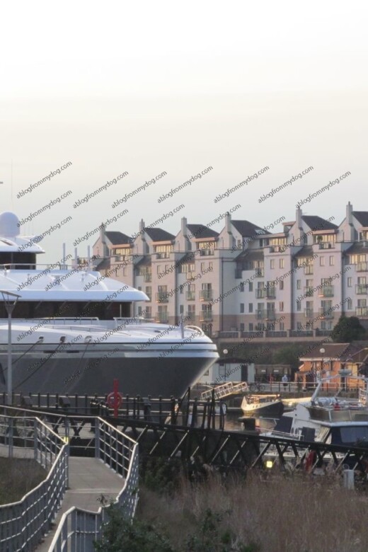 Mogambo is one of the biggest yachts to visit Bristol for many years