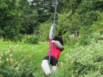 The 2012 Dalston scarecrow festival has the themes of The Olympics, The Jubilee or general