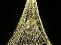 Christmas lights in Carlisle City Centre