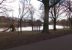 A very high River Eden