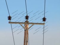 A wooden pylon ?