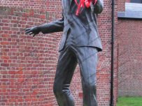 Billy Fury sculpture at the Albert Dock, Liverpool