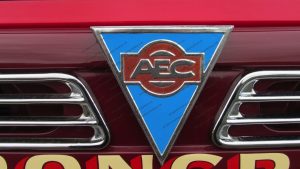 AEC vehicle badge
