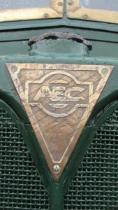 AEC vehicle badge