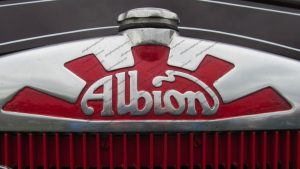 Albion vehicle badge