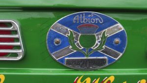 Albion vehicle badge