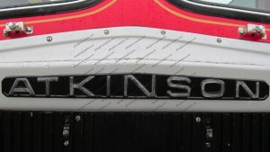 Atkinson vehicle badge