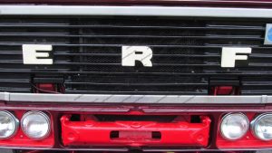 ERF vehicle badge