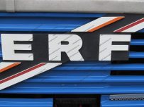 ERF vehicle badge