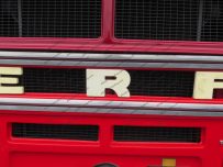 ERF vehicle badge