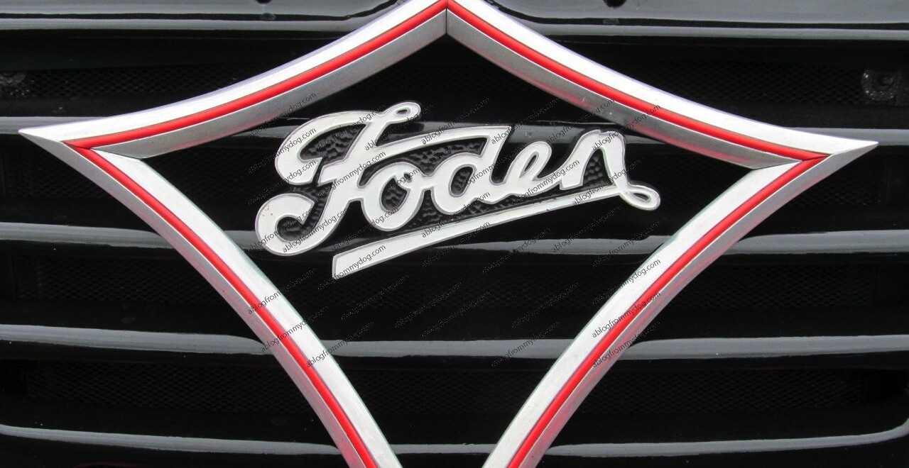 Foden vehicle badge