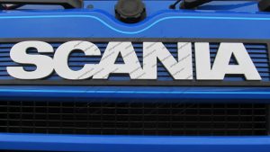 Scania vehicle badge