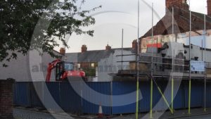 Demolished to first floor - Pedestrian Arms, Carlisle