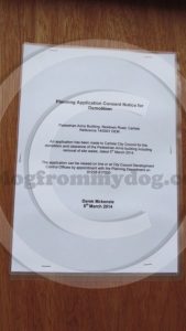 Demolition notice - Pedestrian Arms, Carlisle