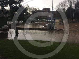 Carlisle ice rink demolished by Storm Desmond, Dec 2015