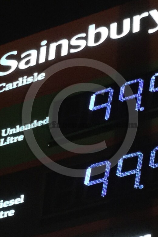 99p fuel in Carlisle